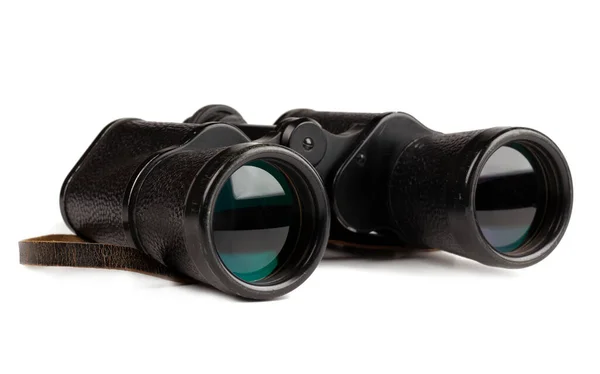 Binoculars White Background — Stock Photo, Image