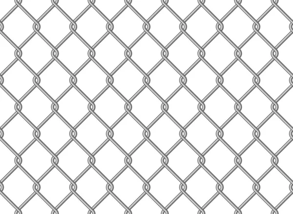 Isolated Metal Mesh Seamless Pattern — Stock Vector