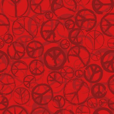 barış işareti ile Seamless Modeli