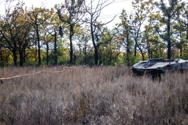 Ukrayna 'daki savaş - 26 Ekim 2022 Ukrayna' da Kherson yakınlarında, Rus ordusu yenildikten sonra, Ukrayna taarruzu bir başarı ve sayısız Rus kaybı oldu.