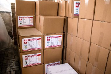 Dnipro Caritas mülteci merkezi. Caritas Ukrayna, acil durum malzemeleri, eğitim ve sağlık hizmetleri de dahil olmak üzere Ukrayna ile Rusya arasındaki ihtilafın uzun vadeli etkilerinden etkilenen toplumlara insani yardım sağlıyor ve onları destekliyor.