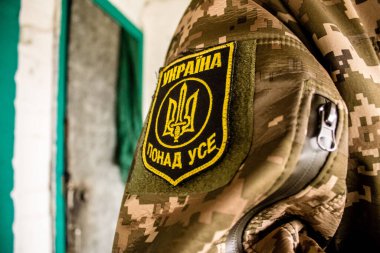 Ukrayna ordusu Ukrayna 'nın Donbass bölgesindeki Stavky' de konuşlandı. Burası cephe hattı. Rus ordusu Ukrayna 'yı işgal etti.