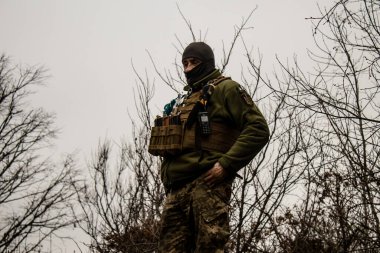 Ukrayna ordusu Ukrayna 'nın Donbass bölgesindeki Terny' de konuşlandı. Burası cephe hattı. Rus ordusu Ukrayna 'yı işgal etti.