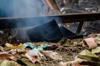 Ukrayna ordusu Ukrayna 'nın Donbass bölgesindeki Terny' de konuşlandı. Burası cephe hattı. Rus ordusu Ukrayna 'yı işgal etti.