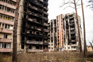 Irpin, Ukrayna 'da Kyiv şehrinin yanında yer alan kahraman bir kasabadır. Çoğu bina ya tahrip edildi ya da onarılamaz şekilde hasar gördü. Şehir Rus topçuları tarafından bombalandı ve savaş sırasında birçok insan öldü..