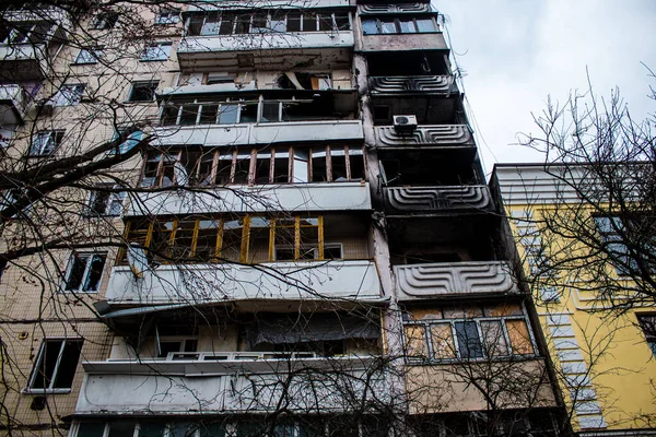 Irpin Heroisk Stad Ukraina Som Ligger Intill Staden Kiev Flesta — Stockfoto
