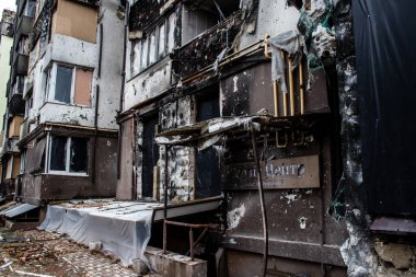 Irpin, Ukrayna 'da Kyiv şehrinin yanında yer alan kahraman bir kasabadır. Çoğu bina ya tahrip edildi ya da onarılamaz şekilde hasar gördü. Şehir Rus topçuları tarafından bombalandı ve savaş sırasında birçok insan öldü..