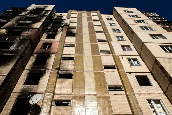 Irpin Ukraina Mars 2023 Flesta Byggnader Irpin Antingen Förstörs Eller — Stockfoto