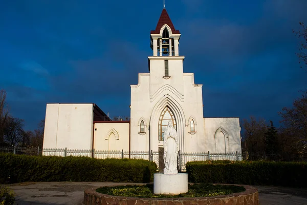 Kostely Byly Opuštěny Lidmi Některé Jsou Dokonce Poškozené Praxe Kultu — Stock fotografie