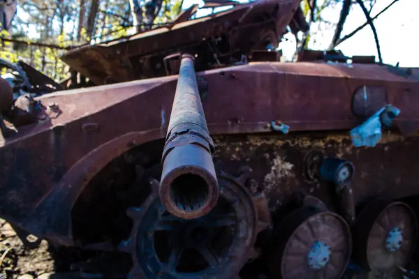 Orosz Bpm1 Elpusztult Csata Szviatohirszk Orosz Hadsereg Megszállta Ukrajnát Súlyos — Stock Fotó