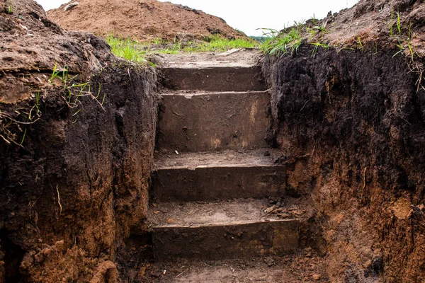 113. Harkiv Savunma Tugayı 'nın 209. Taburu' nun siperleri. Bu tugayın görevi Rus ordusunun tam önünde mevzilenmek ve tüm düşman saldırılarını püskürtmek..