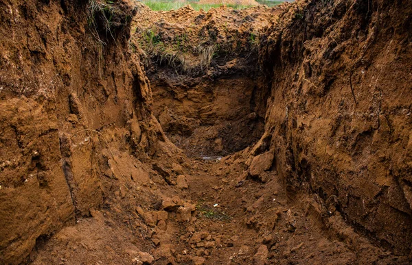 113. Harkiv Savunma Tugayı 'nın 209. Taburu' nun siperleri. Bu tugayın görevi Rus ordusunun tam önünde mevzilenmek ve tüm düşman saldırılarını püskürtmek..