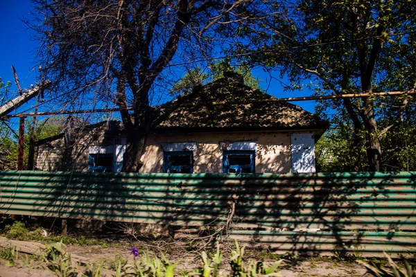 Tchassiv Yar Ukraina Maja 2023 Uszkodzone Budynki Położone Mieście Tchassiv — Zdjęcie stockowe