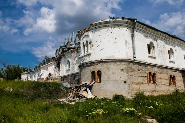 Monastère Orthodoxe Svyato Heorhiy Ivs Situé Dans Village Dolyna Été — Photo