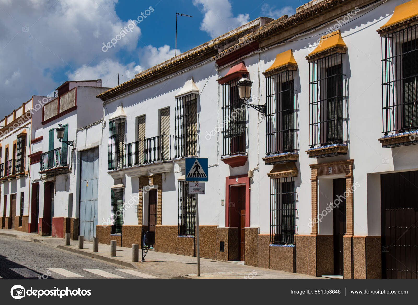 Carmona Spain June 2023 Architecture Cityscape Carmona's Town View Narrow — Foto editorial de