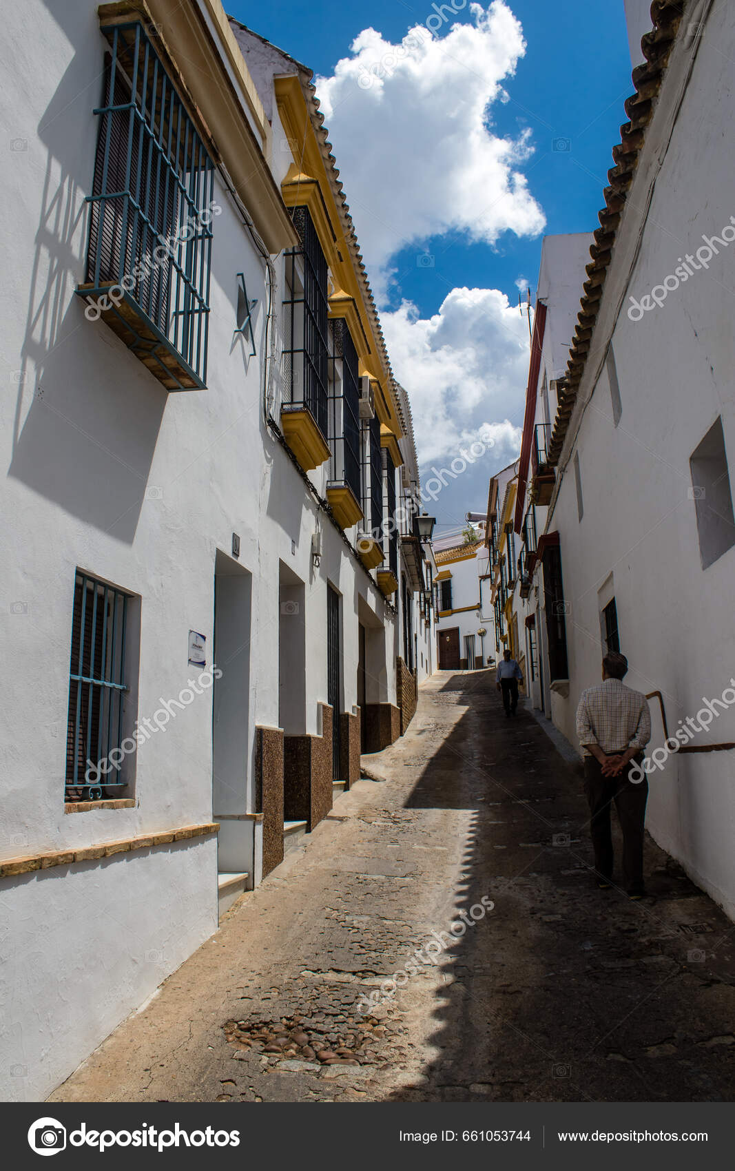 Carmona Spain June 2023 Architecture Cityscape Carmona's Town View Narrow Stock Editorial