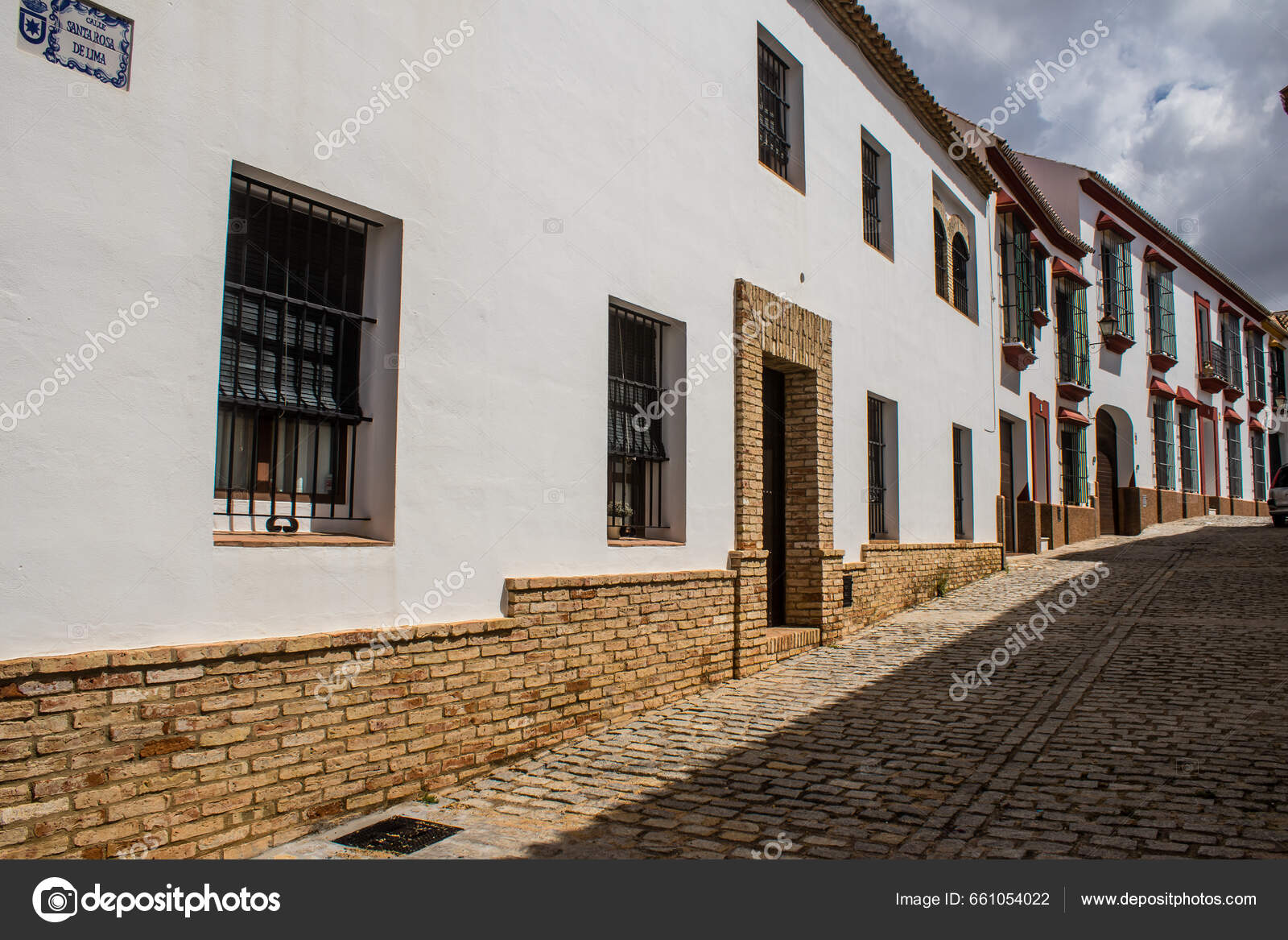 Carmona Spain June 2023 Architecture Cityscape Carmona's Town View Narrow — Foto editorial de