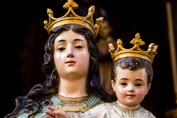 Carmona Spagna Giugno 2023 Artefatti Religiosi Cattolici Utilizzati Durante Festa — Foto Stock