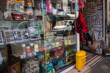 Sevilla, İspanya - 13 Haziran 2023 Sevilla şehir merkezi, sembolik bir şehir ve Endülüs 'ün başkenti..