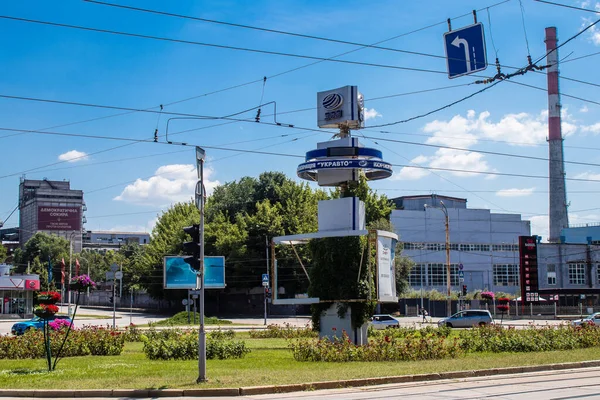 Saporischja Ukraine Juli 2023 Stadtbild Von Saporischja Einer Stadt Dnjepr — Stockfoto