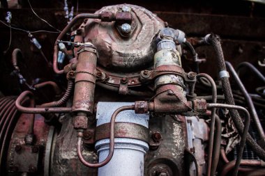 Kyiv, Ukrayna - 31 Temmuz 2023 Ukrayna 'da savaşın başlangıcından bu yana Rusya' nın askeri teçhizatının yakın çekimleri Kyiv şehir merkezindeki açık hava sergisinde gerçekleşti..