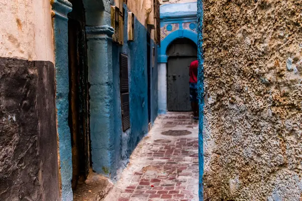 Μαρακές Μαρόκο Αυγούστου 2023 Medina Του Μαρακές Μεσαιωνική Συνοικία Δρόμους — Φωτογραφία Αρχείου