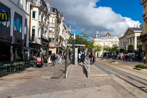 Реймс Франция Сентября 2023 Года Городской Пейзаж Реймса Символический Город — стоковое фото