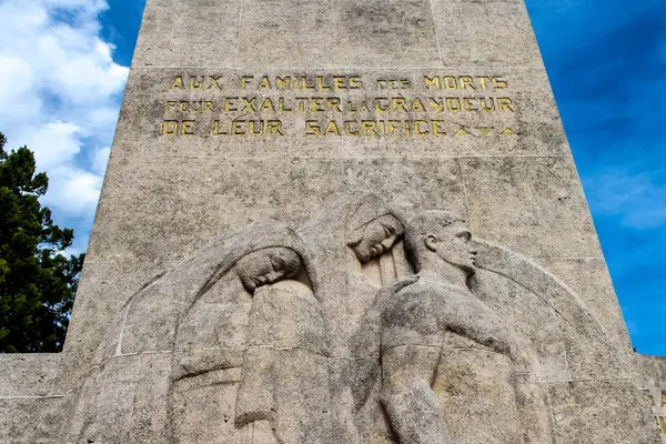 Reims Frankrijk September 2023 Oorlogsherdenking Ter Ere Van Franse Soldaten — Stockfoto