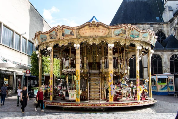 法国Reims 2023年9月29日 Reims的城市景观 法国香槟之都 免版税图库照片
