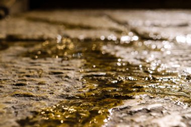 Kudüs, İsrail - 25 Aralık 2023 İsrail 'in amblemli bir şehri olan Kudüs' ün eski kent manzarası.