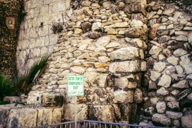 Jrusalem, Isral 27 dcembre 2023 fouilles bijacentes l 'Arche de Robinson, un Esccalier monumental port par une arche de pierre dweltuelle, qui se trouvait autrefois l' angle sud-ouest du Temple