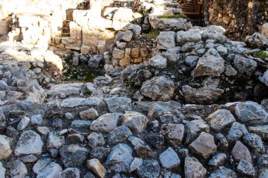 Jrusalem, Isral 27 dcembre 2023 fouilles bijacentes l 'Arche de Robinson, un Esccalier monumental port par une arche de pierre dweltuelle, qui se trouvait autrefois l' angle sud-ouest du Temple