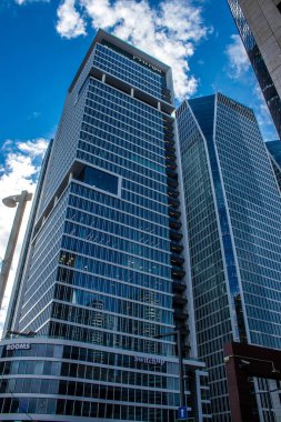 Tel Aviv, İsrail 3 Ocak 2024 Tel Aviv, ikonik şehir. Tel Aviv modern binaları ve mimarisi ile dünyanın en canlı şehirlerinden biridir.