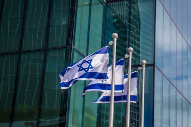 Tel Aviv, İsrail 3 Ocak 2024 Tel Aviv, ikonik şehir. Tel Aviv modern binaları ve mimarisi ile dünyanın en canlı şehirlerinden biridir.