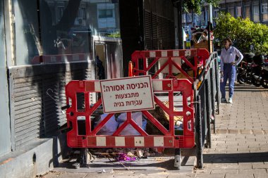 Tel Aviv, İsrail 16 Ocak 2024 Tel Aviv, ikonik şehir. Tel Aviv modern binaları ve mimarisi ile dünyanın en canlı şehirlerinden biridir.