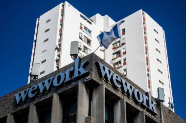 Tel Aviv, İsrail, 6 Şubat 2024 Tel Aviv, sembolik bir şehir. Tel Aviv modern ve geleneksel binaları ile dünyanın en canlı şehirlerinden biridir.