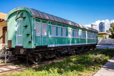 Tel Aviv, İsrail, 10 Şubat 2024 Tel Aviv, sembolik bir şehir. Tel Aviv modern ve geleneksel binaları ile dünyanın en canlı şehirlerinden biridir.