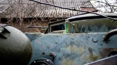 Ukrayna ordusu Ukrayna 'nın Donbass bölgesindeki Terny' de konuşlandı. Burası cephe hattı. Rus ordusu Ukrayna 'yı işgal etti.