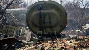 Ukrayna ordusu Ukrayna 'nın Donbass bölgesindeki Terny' de konuşlandı. Burası cephe hattı. Rus ordusu Ukrayna 'yı işgal etti.