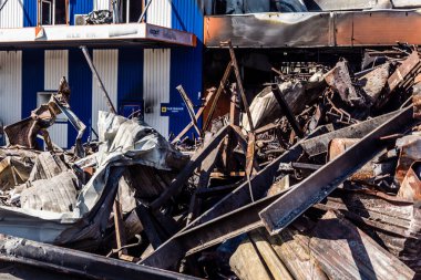 Kharkiv, Ukrayna, 01 Haziran 2024 Kharkiv, Kharkiv 'deki bir 