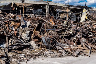 Kharkiv, Ukrayna, 01 Haziran 2024 Kharkiv, Kharkiv 'deki bir 