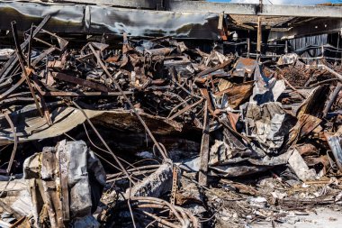 Kharkiv, Ukrayna, 01 Haziran 2024 Kharkiv, Kharkiv 'deki bir 