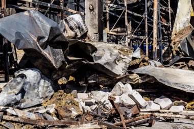 Kharkiv, Ukrayna, 01 Haziran 2024 Kharkiv, Kharkiv 'deki bir 