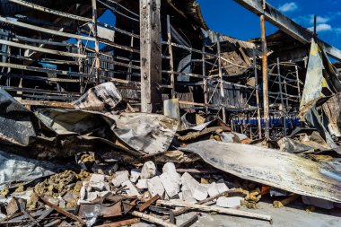 Kharkiv, Ukrayna, 01 Haziran 2024 Kharkiv, Kharkiv 'deki bir 