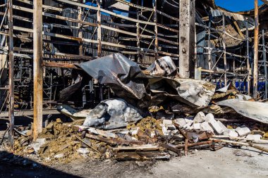 Kharkiv, Ukrayna, 01 Haziran 2024 Kharkiv, Kharkiv 'deki bir 