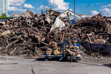 Kharkiv, Ukrayna, 01 Haziran 2024 Kharkiv, Kharkiv 'deki bir 