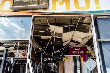 Kharkiv, Ukrayna, 01 Haziran 2024 Kharkiv, Kharkiv 'deki bir 