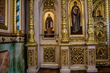 Odessa, Ukrayna, 29 Temmuz 2024 Büyük Şehit ve Şifacılar Katedrali Panteleimon 1876 'da geleneksel Rus tarzında inşa edilmiştir..