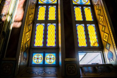 Odessa, Ukrayna, 29 Temmuz 2024 Büyük Şehit ve Şifacılar Katedrali Panteleimon 1876 'da geleneksel Rus tarzında inşa edilmiştir..