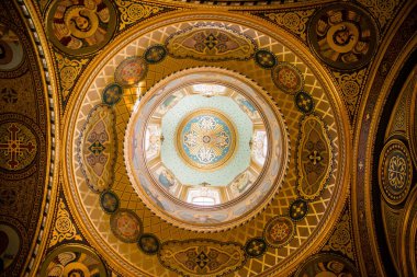 Odessa, Ukrayna, 29 Temmuz 2024 Büyük Şehit ve Şifacılar Katedrali Panteleimon 1876 'da geleneksel Rus tarzında inşa edilmiştir..